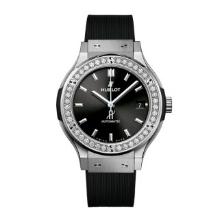 Hublot Classic Fusion Titanio Diamanti 38mm 565.NX.1470.RX.1204