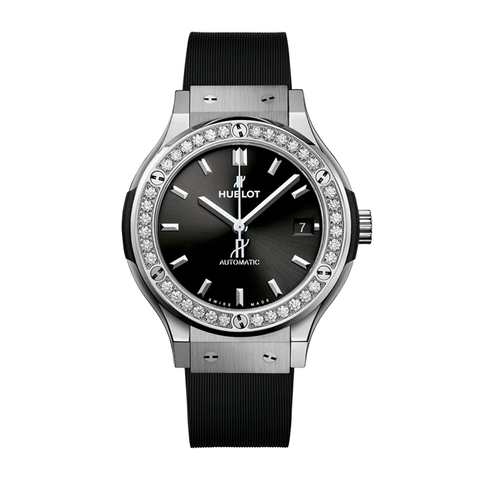 Hublot Classic Fusion Titanio Diamanti 38mm 565.NX.1470.RX.1204