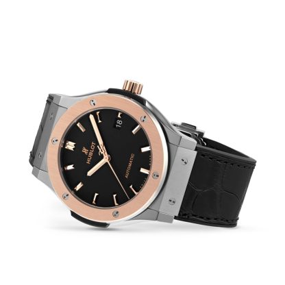 Hublot Classic Fusion Titanio Re Oro 45mm Orologio Uomo 511.NO.1181.LR - immagine 2