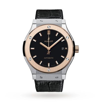 Hublot Classic Fusion Titanio Re Oro 45mm Orologio Uomo 511.NO.1181.LR