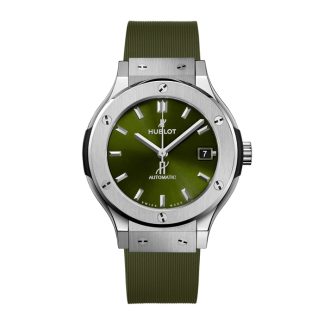 Hublot Classic Fusion Titanio Verde 38 mm 565.NX.8970.RX