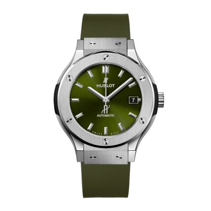 Hublot Classic Fusion Titanio Verde 38 mm 565.NX.8970.RX