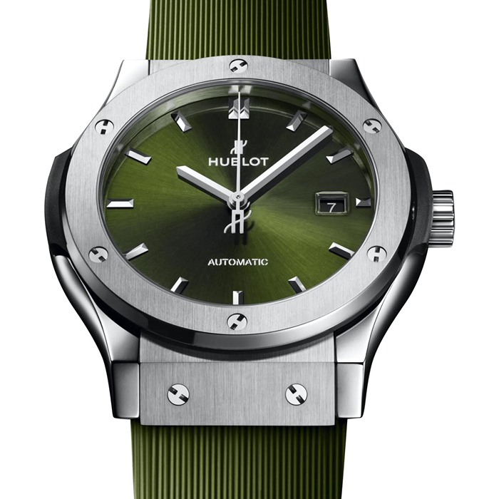 Hublot Classic Fusion Titanio Verde 42mm 542.NX.8970.RX - immagine 2