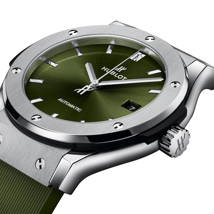 Hublot Classic Fusion Titanio Verde 42mm 542.NX.8970.RX - immagine 3