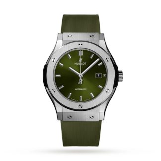 Hublot Classic Fusion Titanio Verde 42mm 542.NX.8970.RX