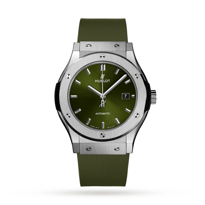 Hublot Classic Fusion Titanio Verde 42mm 542.NX.8970.RX