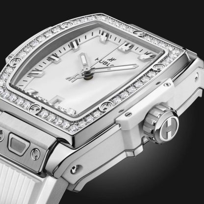 Hublot Spirit Of Big Bang Acciaio Diamanti Bianchi 32mm 682.SE.2010.RW.1204 - immagine 3