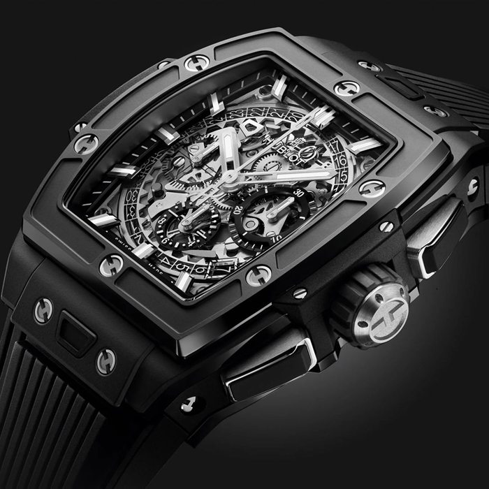 Hublot Spirit Of Big Bang Black Magic 42mm Orologio Uomo Nero 642.CI.0170.RX - immagine 2