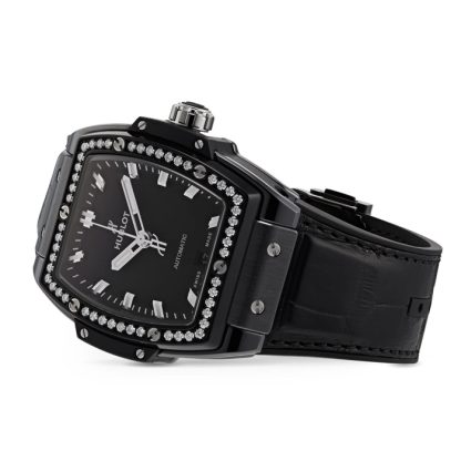 Hublot Spirit Of Big Bang Black Magic Diamonds 39mm 665.CX.1170.LR.1204 - immagine 2
