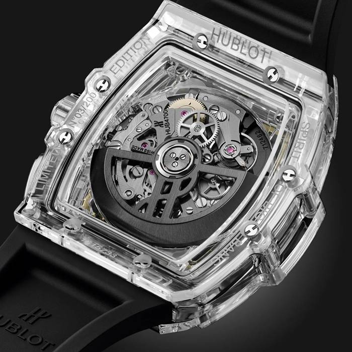 Hublot Spirit Of Big Bang Magic Sapphire 42mm Orologi Uomo 642.JX.0170.RX - immagine 4