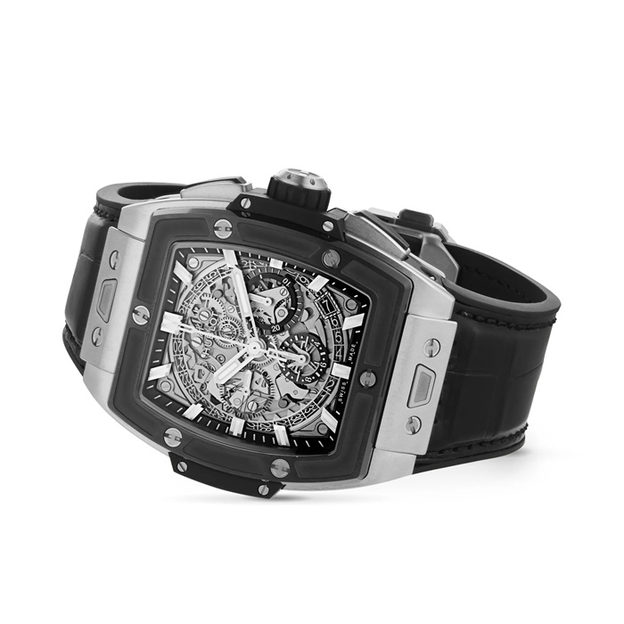 Hublot Spirit Of Big Bang Titanio e Ceramica 42mm Orologio Uomo 642.NM.0170.LR - immagine 2