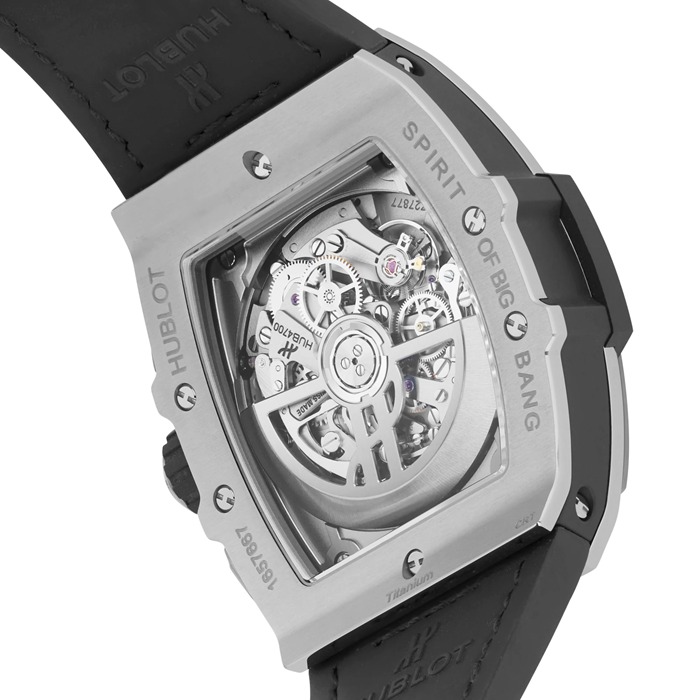 Hublot Spirit Of Big Bang Titanio e Ceramica 42mm Orologio Uomo 642.NM.0170.LR - immagine 4