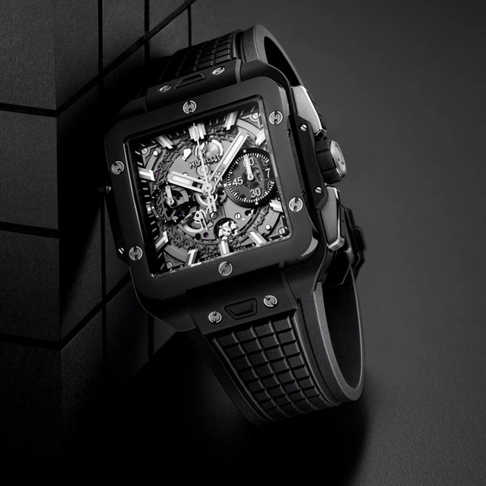 Hublot Square Bang Unico Black Magic 42mm 821.CI.0170.RX - immagine 2