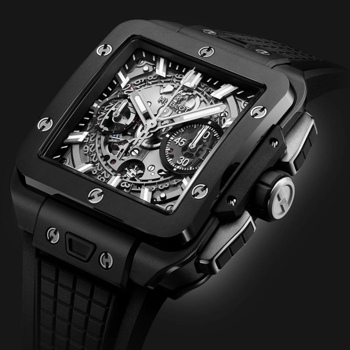 Hublot Square Bang Unico Black Magic 42mm 821.CI.0170.RX - immagine 3