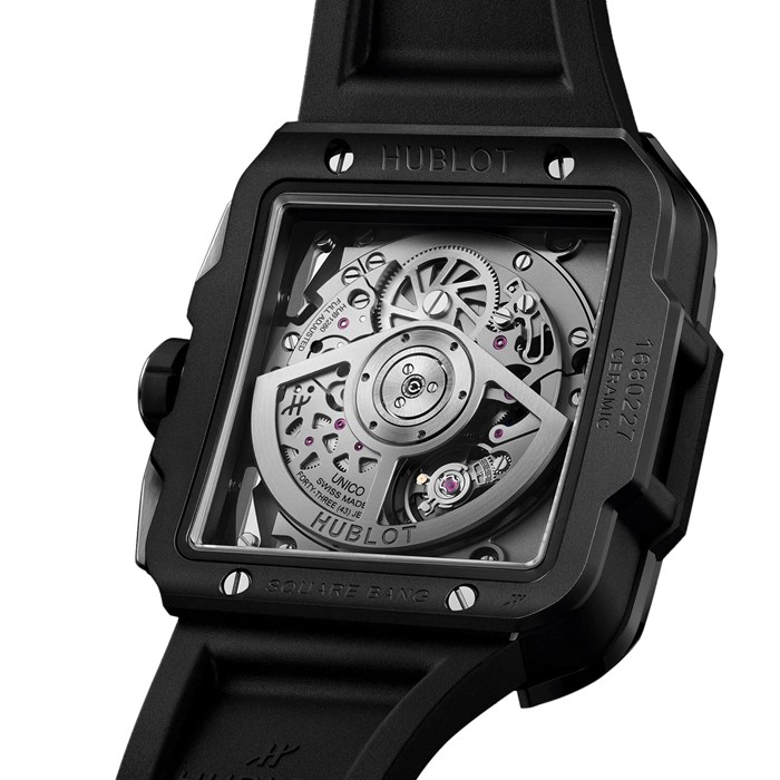 Hublot Square Bang Unico Black Magic 42mm 821.CI.0170.RX - immagine 5