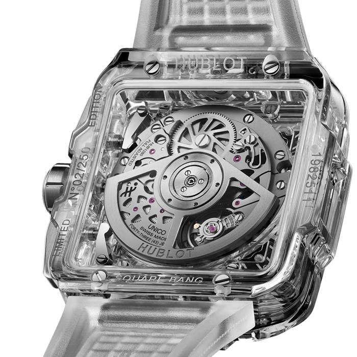 Hublot Square Bang Unico Sapphire 42mm 821.JX.0120.RT - immagine 5