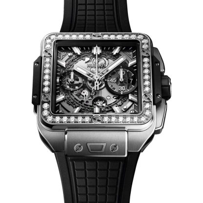 Hublot Square Bang Unico Titanio Diamanti 42mm 821.NX.0170.RX.1204 - immagine 2