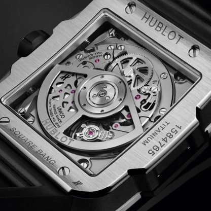 Hublot Square Bang Unico Titanitum 42mm Orologio Uomo 821.NX.0170.RX - immagine 4