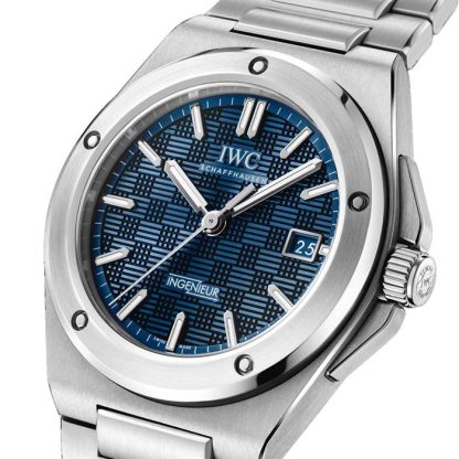 IWC Ingenieur Automatic 40mm Orologio Uomo Blu IW328907 - immagine 2