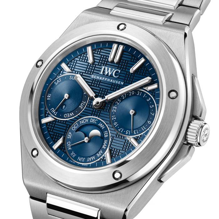 IWC Ingenieur Calendario Perpetuo 41mm UomoOrologio Blu IW344903 - immagine 2