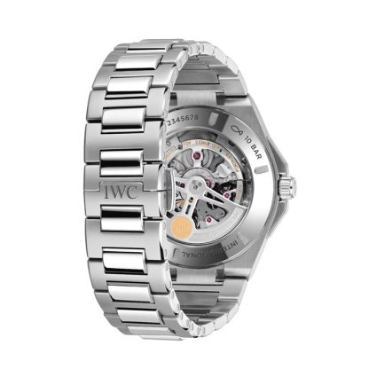 IWC Ingenieur Calendario Perpetuo 41mm UomoOrologio Blu IW344903 - immagine 4