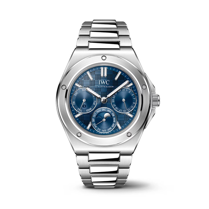 IWC Ingenieur Calendario Perpetuo 41mm UomoOrologio Blu IW344903