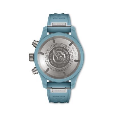 IWC Pilot Automatic Edizione Limitata 41mm Uomo Orologio Cinturino Tessuto Blu IW389409 - immagine 5