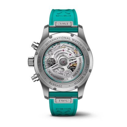 IWC Pilot Chronograph Mercedes AMG Petronas Formula One Team 41mm Uomo Orologio Nero IW388108 - immagine 2
