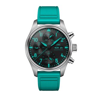 IWC Pilot Chronograph Mercedes AMG Petronas Formula One Team 41mm Uomo Orologio Nero IW388108