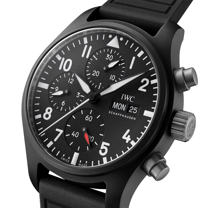 IWC Pilot Cronografo Top Gun 41mm Uomo Orologio IW389401 - immagine 2