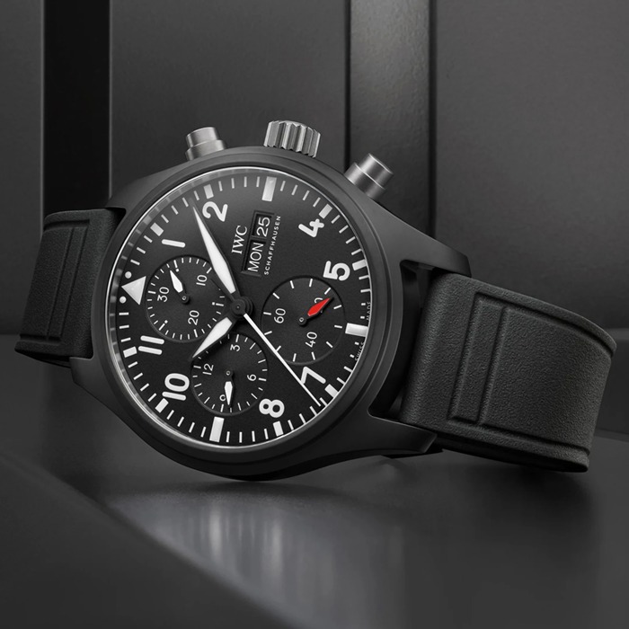 IWC Pilot Cronografo Top Gun 41mm Uomo Orologio IW389401 - immagine 5