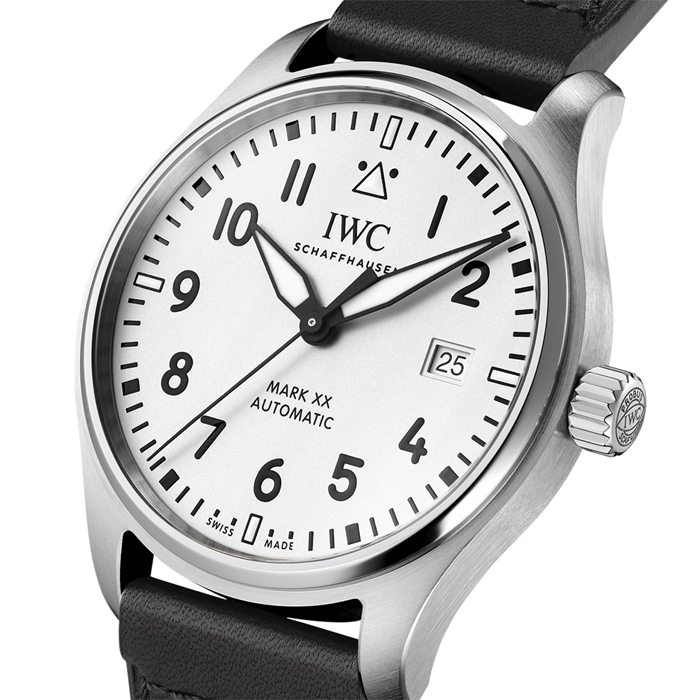 IWC Pilot Mark XX 40mm Uomo Orologio Bianco IW328207 - immagine 3