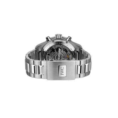 IWC Pilot Performance Chronograph 41mm AMG Orologio da uomo in titanio nero IW388304 - immagine 4