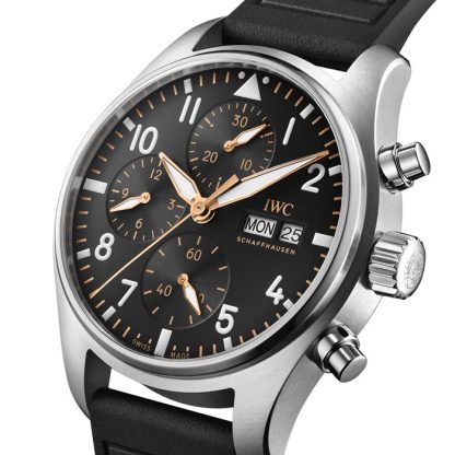 IWC Pilot's Chronograph 41mm APXGP Orologio Uomo Nero IW388116 - immagine 3