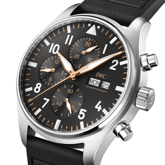 IWC Pilot's Chronograph 43mm APXGP Orologio da uomo nero IW378009 - immagine 3