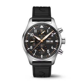 IWC Pilot's Chronograph 43mm APXGP Orologio da uomo nero IW378009