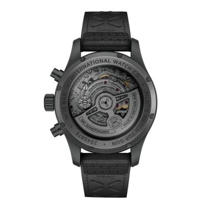 IWC Pilot's Chronograph Top Gun Ceratanium 41mm Orologio da uomo nero IW388106 - immagine 2