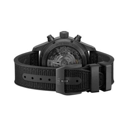 IWC Pilot's Chronograph Top Gun Ceratanium 41mm Orologio da uomo nero IW388106 - immagine 4