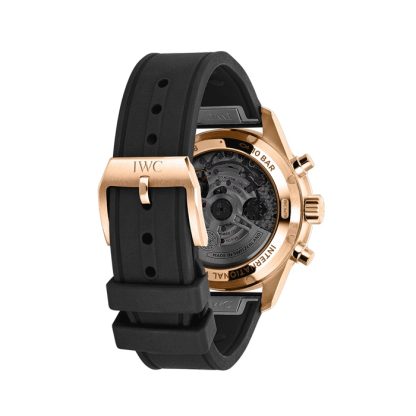 IWC Pilot's Performance Chronograph 41mm Uomo Orologio in gomma nera IW388309 - immagine 4