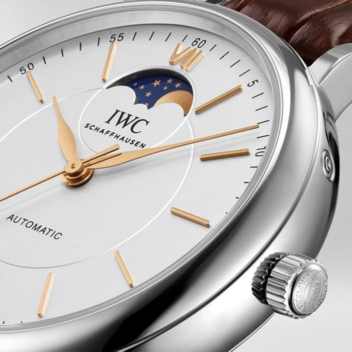 IWC Portofino Automatic Moon Phase 40mm Orologio da Uomo IW459401 - immagine 5