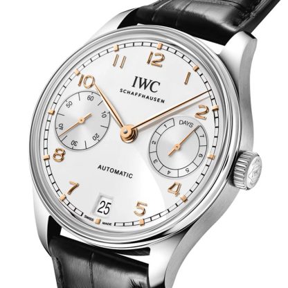 IWC Portugieser Automatic 42 Argento Luna IW501701 - immagine 3