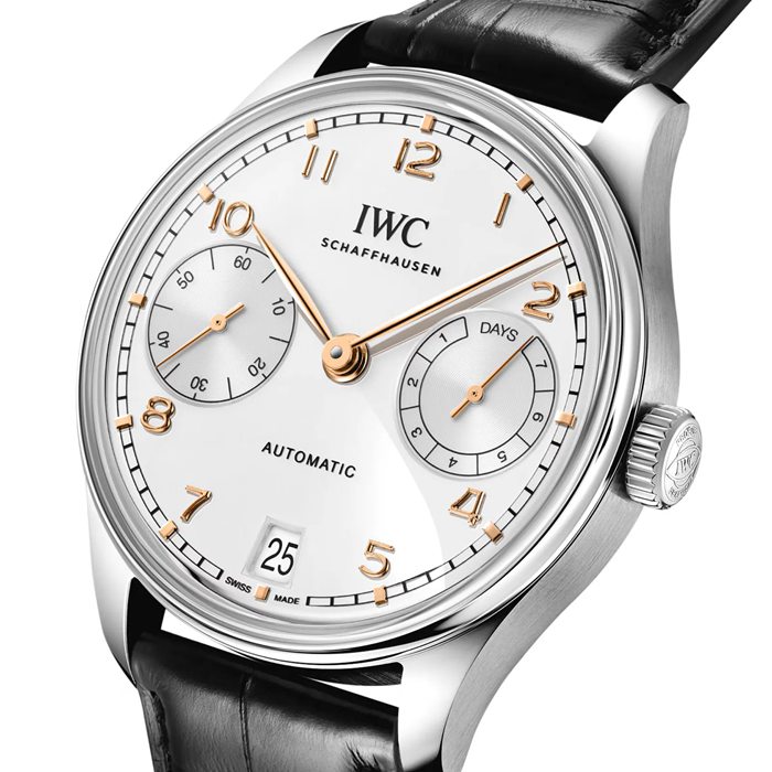 IWC Portugieser Automatic 42 Argento Luna IW501701 - immagine 3