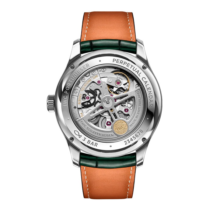 IWC Portugieser Automatic 42mm Orologio Uomo Verde IW344207 - immagine 3