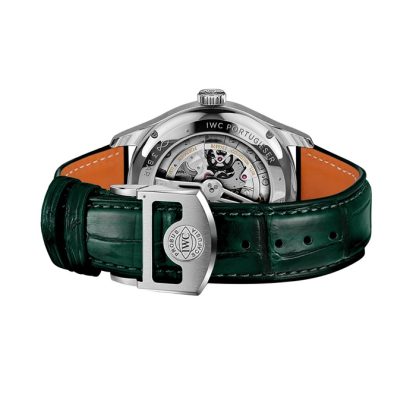 IWC Portugieser Automatic 42mm Orologio Uomo Verde IW344207 - immagine 4