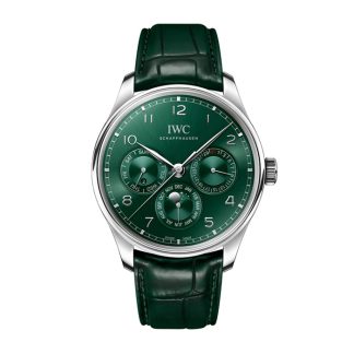 IWC Portugieser Automatic 42mm Orologio Uomo Verde IW344207