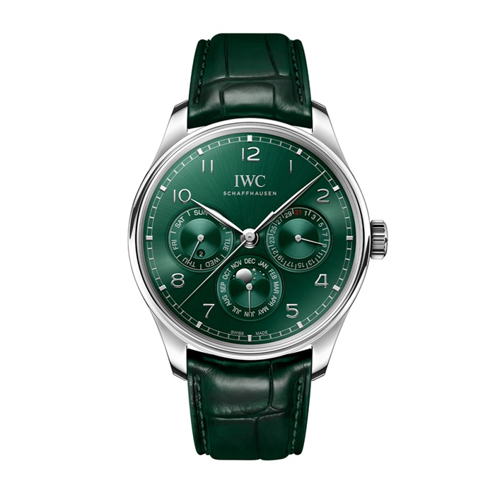 IWC Portugieser Automatic 42mm Orologio Uomo Verde IW344207