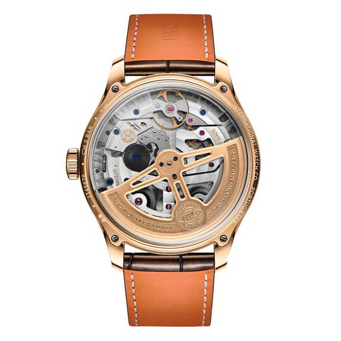IWC Portugieser Calendario Perpetuo 44 Argento Luna IW503701 - immagine 2