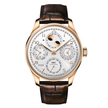 IWC Portugieser Calendario Perpetuo 44 Argento Luna IW503701