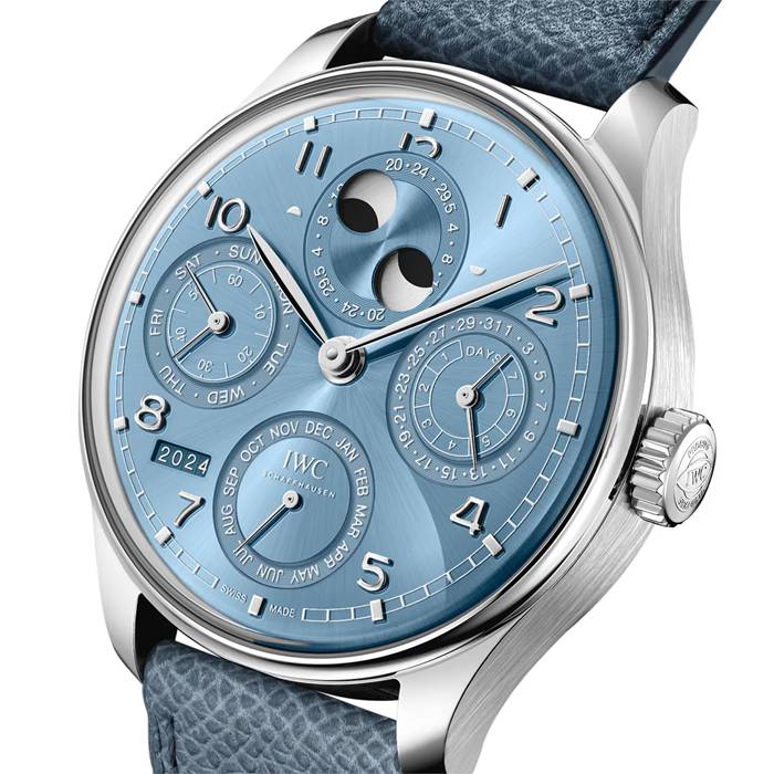 IWC Portugieser Calendario Perpetuo 44 Blue Horizon IW503703 - immagine 3