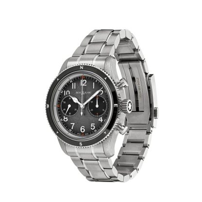 Montblanc 1858 Cronografo Automatico 0 Ossigeno L'8000 42mm Orologio Uomo 130983 - immagine 3